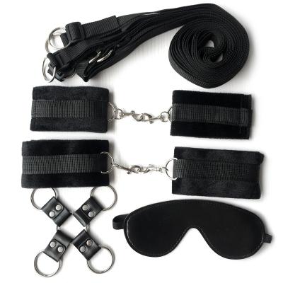 China For Adults Sex Toys Under Bed Restraints System Bondage Strap Rope Slaps Kit Adult Kinky BDSM Set Toys for sale