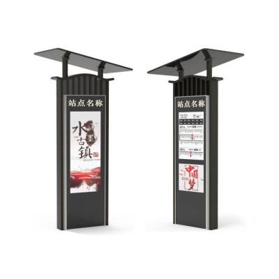 China Outdoor Guide Eink Electronic Screen Display Signage Board for sale