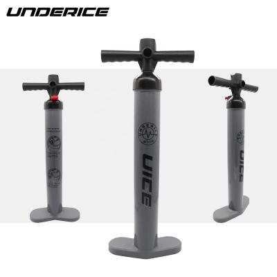 China Unisex Custom Logo And Color SIP Hand Pump Double Action Hand Pump For Inflatable Paddle Board for sale