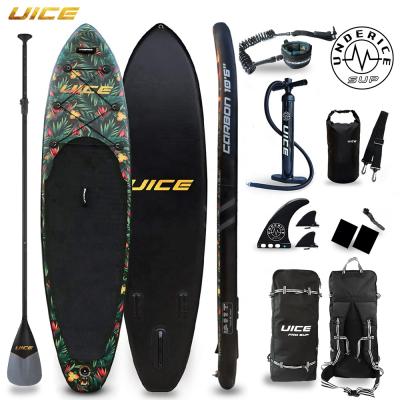 China Unisex Ready To Ship 2021 UICE Hot-selling Double Layers Surfing Inflatable Stand Up Paddle Board for sale