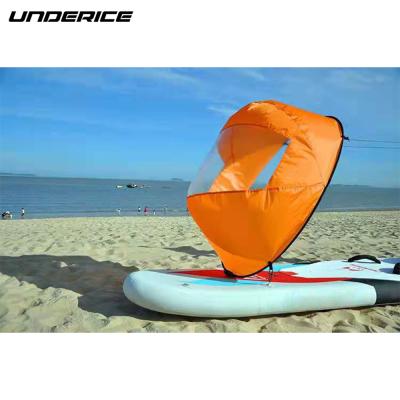 China Special new design PVC downwind sail for kayaking, custom foldable sail wholesale for sale