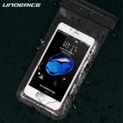 China Selling PVC Waterproof Hot Waterproof Mobile Phone Bag Transparent Waterproof Mobile Phone Bag Case for sale