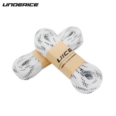 China Cotton with Waxed UICE Accessories Hockey Training White, Black, Yellow, Red, Pink, Blue Hockey Lace Fast Delivery for sale