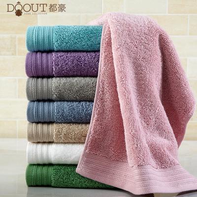 China China Factory Cotton Thick Soft Absorbent Plush 100% Set Face Towel for sale