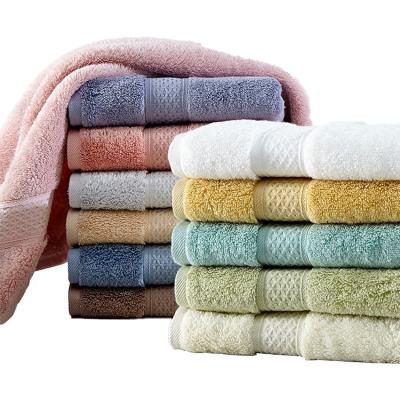 China China Factory 100% Sustainable Wholesale Custom Soft Egyptian Cotton Luxury Face Bath Towels For Home for sale