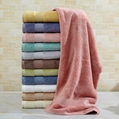 China China Factory Wholesale Custom Sustainable 100% Egyptian Cotton Soft Luxury Bath Towel for sale