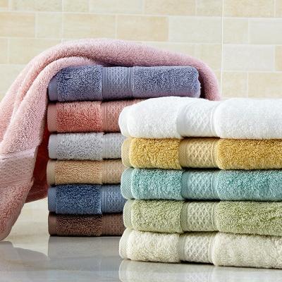 China China Sustainable Factory Thick Soft Hand Hotel Towels Cheap Egyptian 100% Cotton for sale