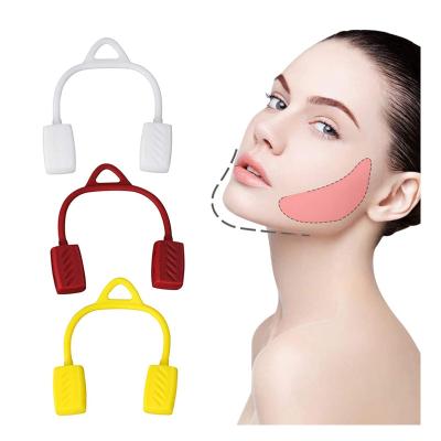 China 2021 New Food Grade Silicone Fashion Neck Muscle Slim Trainer Workout 100% Food Grade Silicone Chin Jaw Exerciser for sale