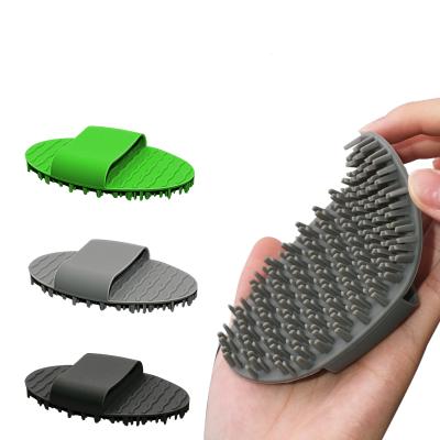 China 2021 Durable Silicone Dish Washing Brush Silicone Brush Cleaning Sweeps Kitchen Accessories for sale