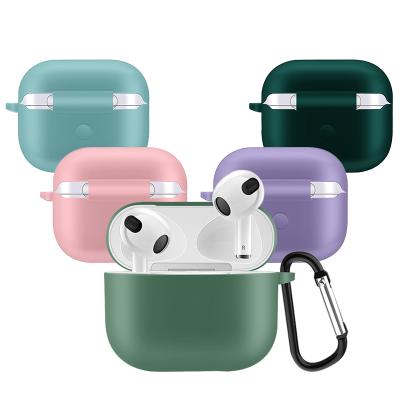 China For Earphone 2021 Soft Silicone Cover Device Shockproof Cases For Airpods 3 Case Wholesale For Airpods Case 3 for sale