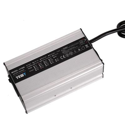 China E-Motorcycle 48v 10a Lithium Ion Charger 13S 54.6v 10a 600w Battery Charger for sale