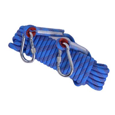 China Durable And High Strength Outdoor Climbing Rope Heavy Duty Climbing Rope 10mm 12mm 14mm 16mm Manufacturer for sale