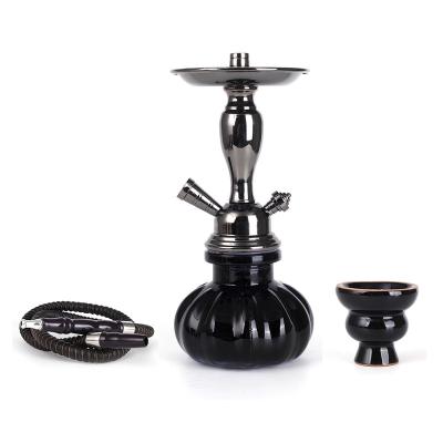 China Shisha Hookah Wholesale Portable Pumpkin Bottom Multicolor Arabic Mini Hookah Shisha with Hookah Accessories SN-370ah-12 for sale