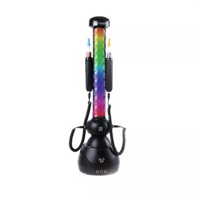 China Shisha Hookah Hookah Head Colorful Glowing Large Size Custom Available Add Fruit Flavor Mouth Tip Electric Hookah For Party Smoking for sale