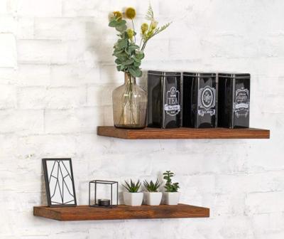 China Decorative shelf (the other) of the wall of the kitchen shelf of the seasoning shelf adjustable simple wooden shelf for sale