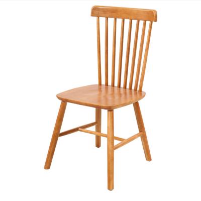 China (Other) home simple backrest adjustable all wood chair restaurant windsor chair solid wood dining stool for sale