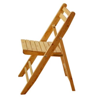 China Adjustable Portable Folding Chair Solid Wood (Other) Dining Back Chair Outdoor Chair Conference Wooden Stool Simple Home for sale