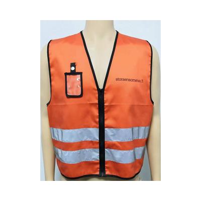 China INSTANT High Visibility LED Vests Customizable Safty Reflector Safety Reflective Vest OL-RV005 for sale