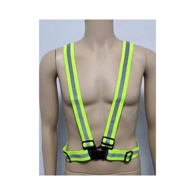 China Other practical and portable safety vest with pocket reflective stretch vest OL-RV022 for sale