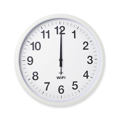 China Living Room New design wifi radio wall clock  Single Face CL2019001 for sale