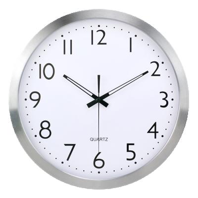 China Class 16 Inch Hot Sale Logo Printing Advertising Gift Wall Clock for sale