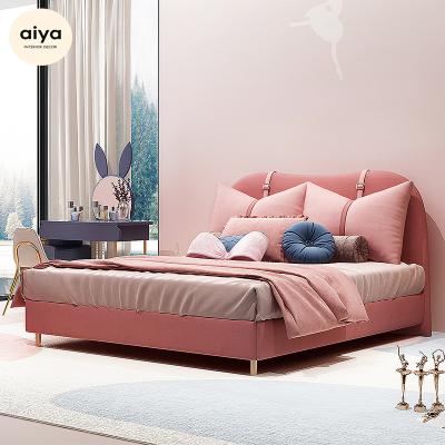 China Latest design furniture king size bed modern luxury bed frame king size bed for kid bedroom furniture for sale