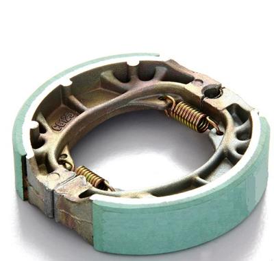 China Motorcycle Parts 110*25 Green Coating CD70 Brake Shoe for sale