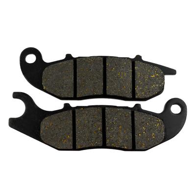 China Semi-Metallic / Ceramic Motorcycle Front Brake Pads Disc For DERBI Cross City 125 Terra 125 Adventure 07 for sale