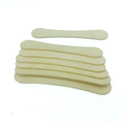 China Viable Ice Cream Sticks 93mm Wooden Straight Edge Flat Popsicle Stick for sale