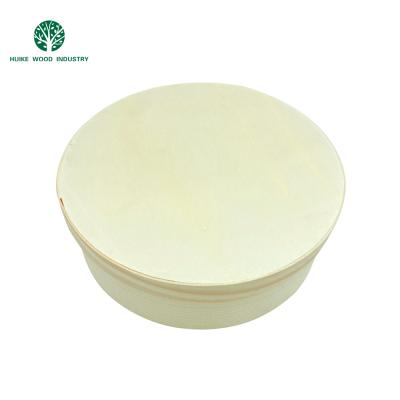 China Biodegradable Custom Soft Wooden Handmade Birch Bark Cheesecake Packaging Box For Gift for sale