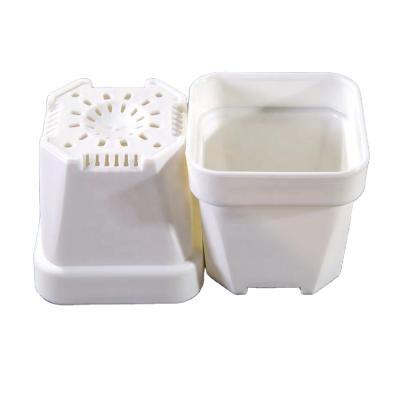 China Modern Plastic Flower Pots Planters Pot Trays for sale