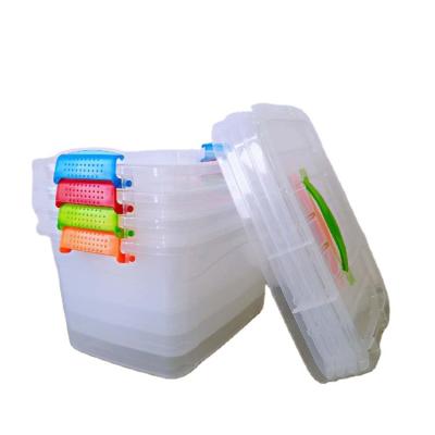 China Eco - Friendly Clear Plastic Storage Box Plastic Waterproof Tool Boxes for sale