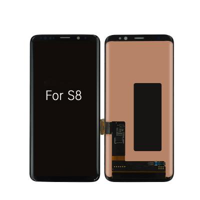 China Wholesale Price Samsung LCD Display Screen Fix Phone Broken Screen With Touch Screen Digitizer Assembly For Samsung S8 for sale