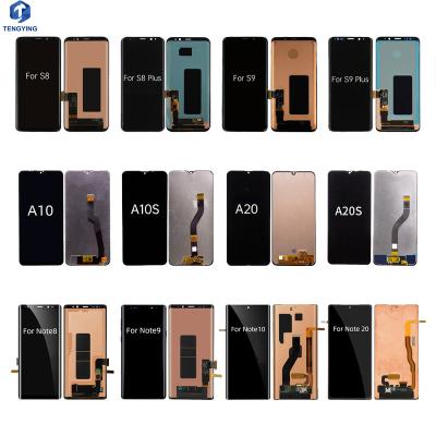 China Broken Fix Phone Screen Factory Price Cell Phone Samsung S10e S10 LCD Display G9730 S10 Plus LCD Display Replacement Screen Assembly for sale