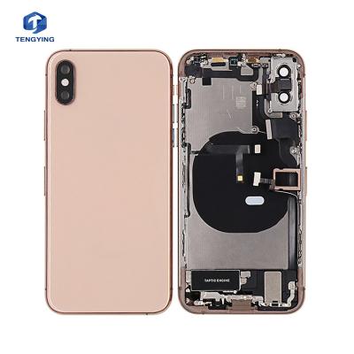 China Full Iphone Repair Battery Cover Housing For Apple Iphone 8G Back Cover MAX Compatible Model With Flex 8PLUS X XR XS XSMAX All Small Parts for sale