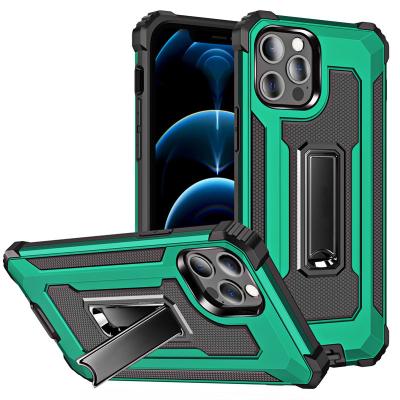 China 2022 New Shockproof Stand Shockproof Dinner Protect Phone Case for iphone 12 pro max for sale