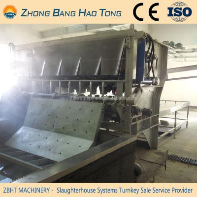 China Multifunctional pig hair removal machine used together with scalding tank at pig slaughterhouse factory for sale