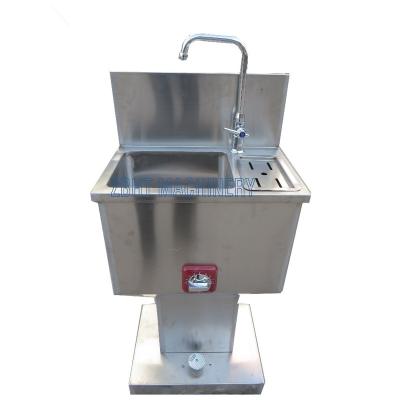 China Livestock / Pig / Sheep / Poultry Slaughterhouse Auxiliary Equipment Hand Sink With Knives Sterilizing Device for sale