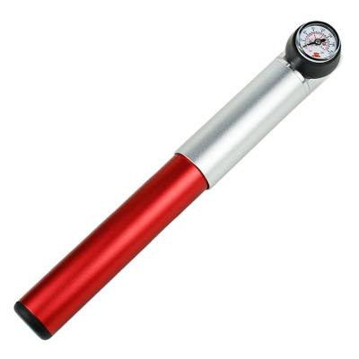 China Aluminum/Alloy JG PRO STAR High Pressure Bike Compressor Double Action Bicycle Pump With Gauge for sale