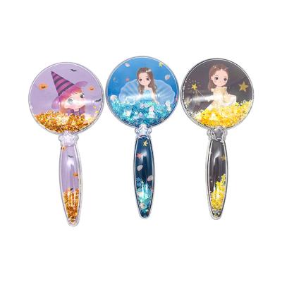 China Lovely Appearance Fashionable /Comfortable Amazon Cartoon Airbag Comb Print Cute Hair Comb Girls Favor Design Kids Hair Comb for sale