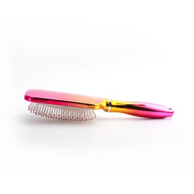 China Fashionable Hot Selling Eco-friendly Plastic Comb Hair Brush Wave Airbag Massager/Comfortable Appearance Amazon Makeup Comb Salon Tools for sale