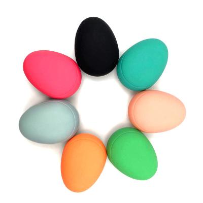 China Portable Egg Shape Plastic Matte Hair Brush Detangle Round Hair Styling Tools for sale