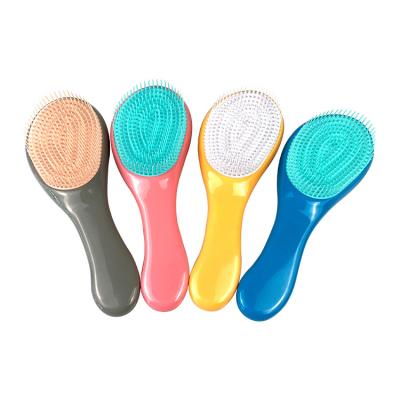 China Large Appearance Fashionable Luxury Cosmetic Tools Palette Plastic Makeup Hair Brush Comb for sale