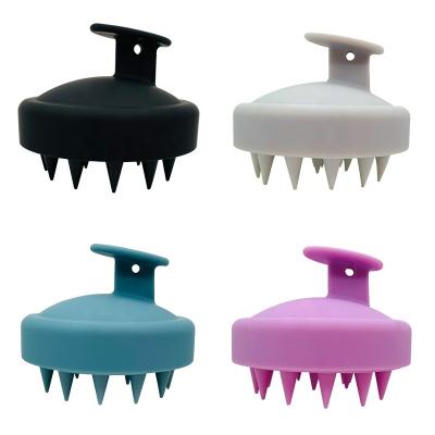 China Wholesale Portable Comfortable Silicone Hair Scalp Body Care Massaging Shampoo Brush for sale