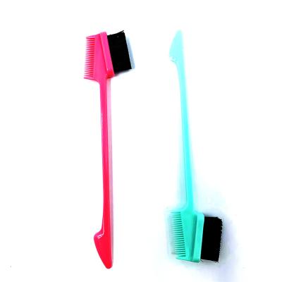 China Home/Salon 3 in 1 Edge Hairdressing Brush Eyebrow Brush Control Edge Brush for sale