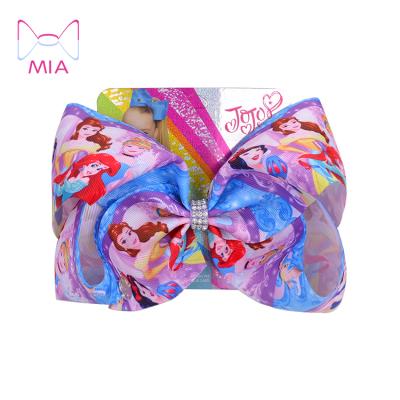 China 2020 Latest Trendy Children's Hair Clip Cartoon Mickey Princess JoJo Hair Bow Hairpin For Babies 205-J for sale