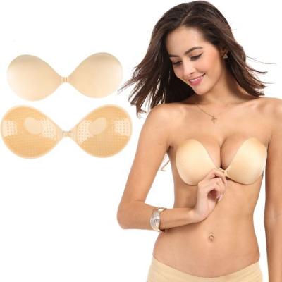 China N8005 2021 Fashion N8005 2021 design sexy QUICK DRY invisible bra silicone super strapless nipple cover lift up bra for women for sale