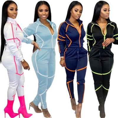 China Breathable Tracksuit Women 2 Piece Outfits Festival Clothing Short Top And Biker Shorts Sweat Suits Two Piece Set Women Fall Clothes for sale