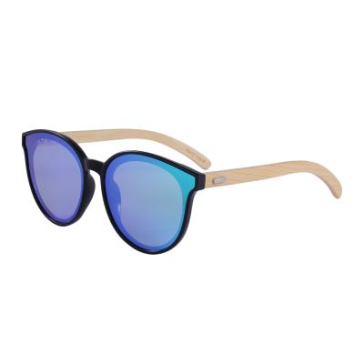 China Fashion sunglasses 314 2021 cat eye sunglasses wood women shape male female bamboo sunglasses for sale