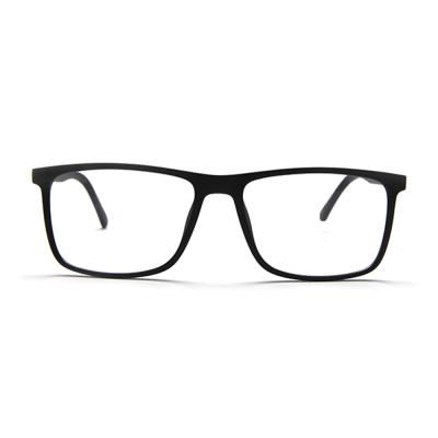 China Unbreakable myopic matte black frames of the tr90 reading glass monocle MZ13-06 for sale